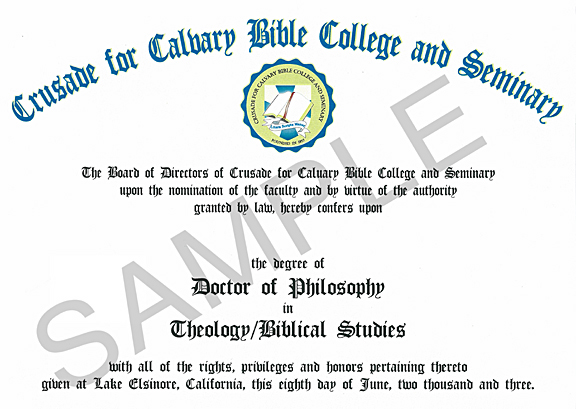 Crusade for Calvary University